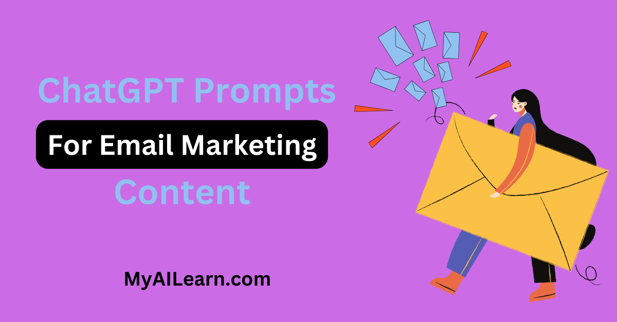 Best Prompts For Email Marketing content