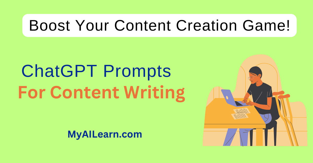 ChatGPT Prompts For Content Writing