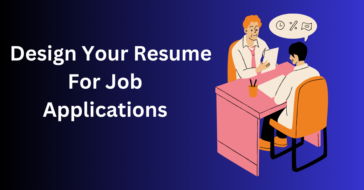Resume For Job Application
