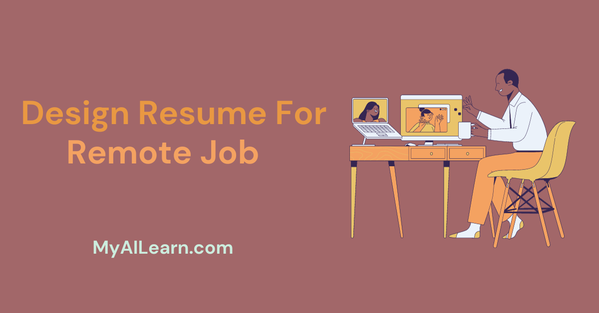 Resume For Remote Job